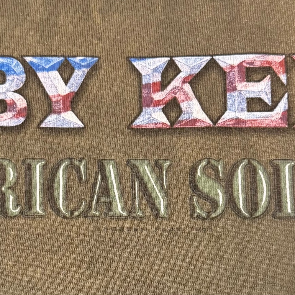 Concert T-shirt Toby Keith American Soldier Country Large